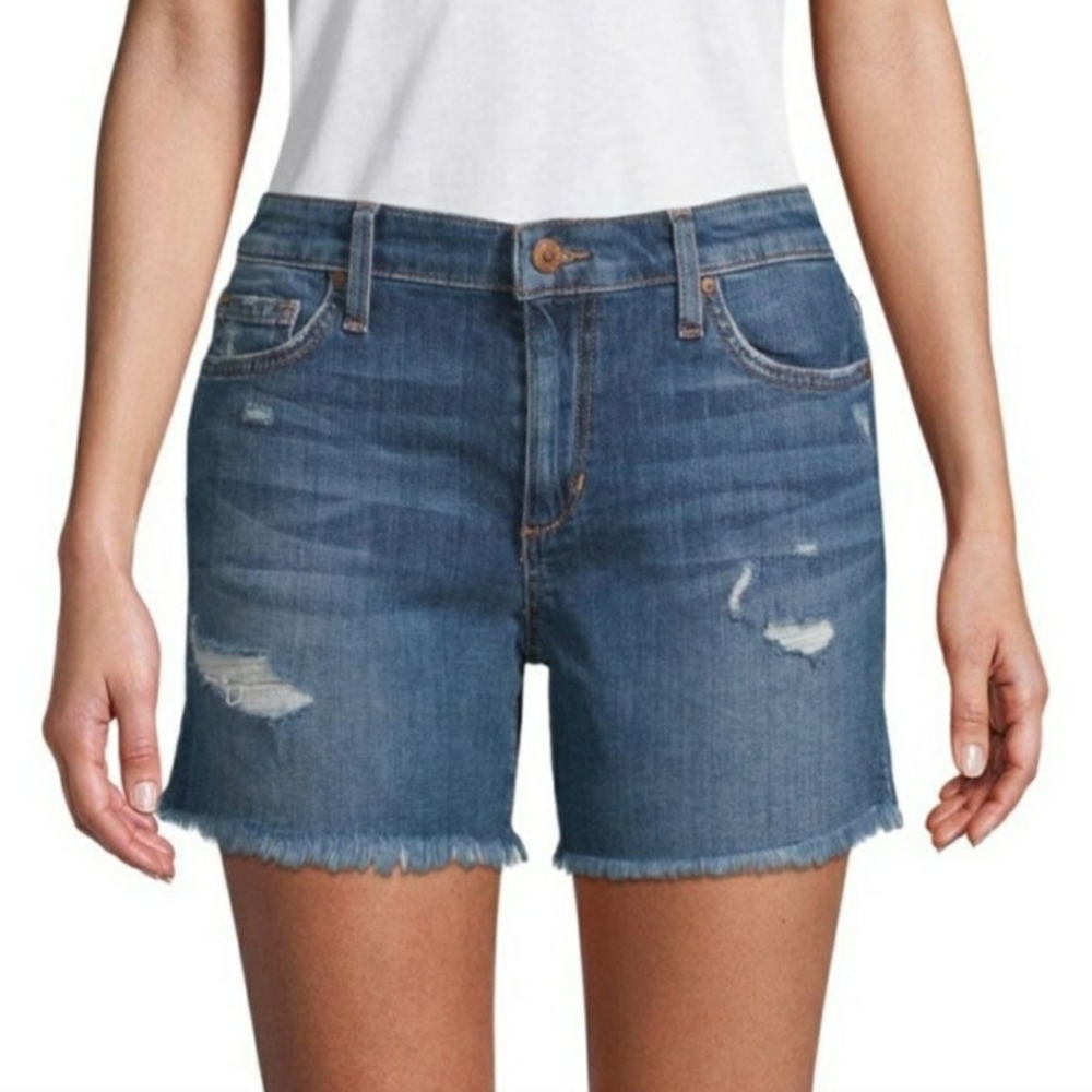 Joe's Jeans Maddie Distressed Denim Cut Off Jean Shorts